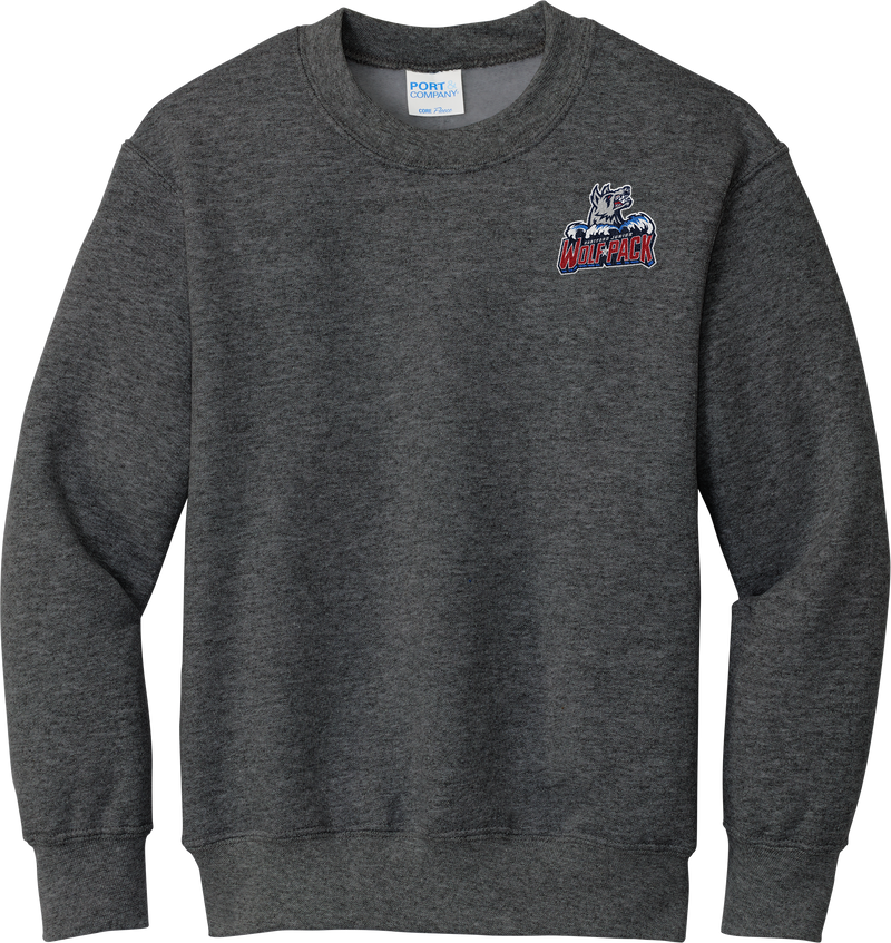 Hartford Jr. Wolfpack Youth Core Fleece Crewneck Sweatshirt