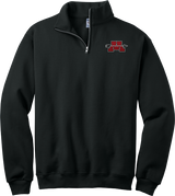 Mercer Arrows NuBlend 1/4-Zip Cadet Collar Sweatshirt