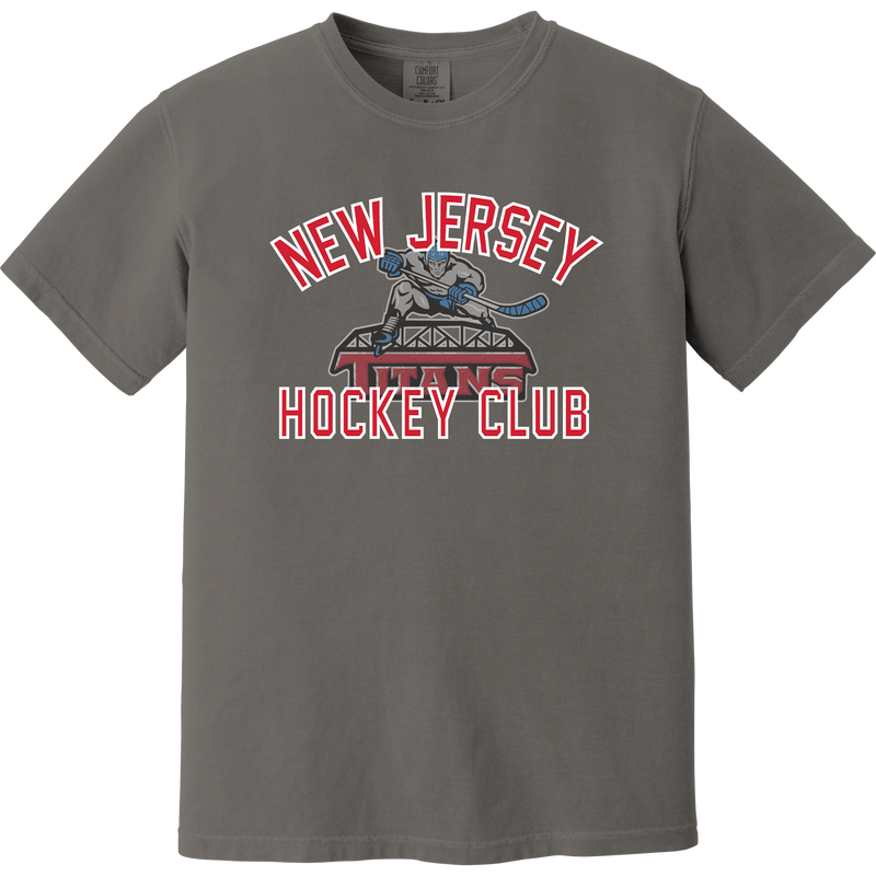 NJ Titans Heavyweight Ring Spun Tee