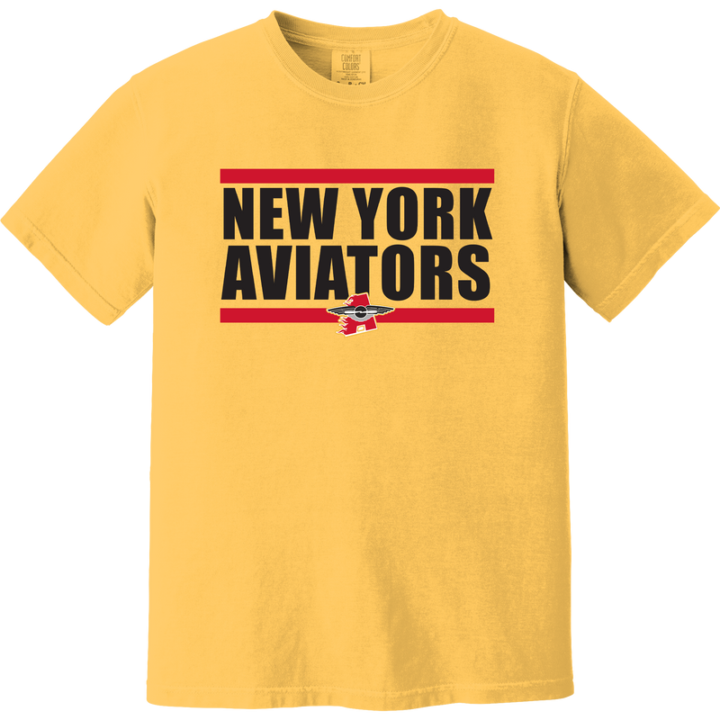 NY Aviators Heavyweight Ring Spun Tee