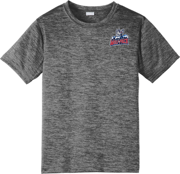 Hartford Jr. Wolfpack Youth PosiCharge Electric Heather Tee