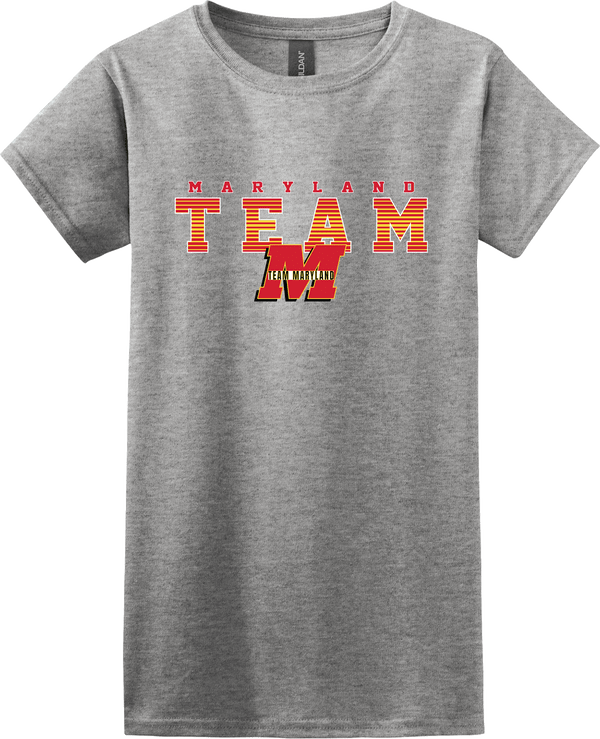 Team Maryland Softstyle Ladies' T-Shirt