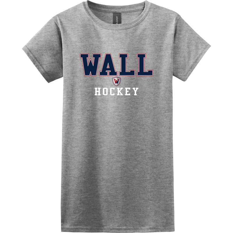 Wall Hockey Softstyle Ladies T-Shirt