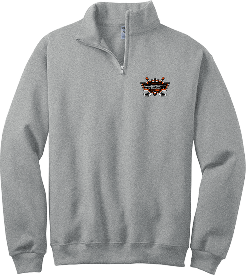 Orange County West NuBlend 1/4-Zip Cadet Collar Sweatshirt