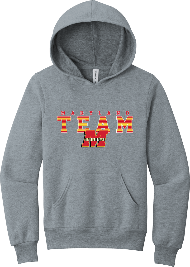 Team Maryland Youth Sponge Fleece Pullover Hoodie