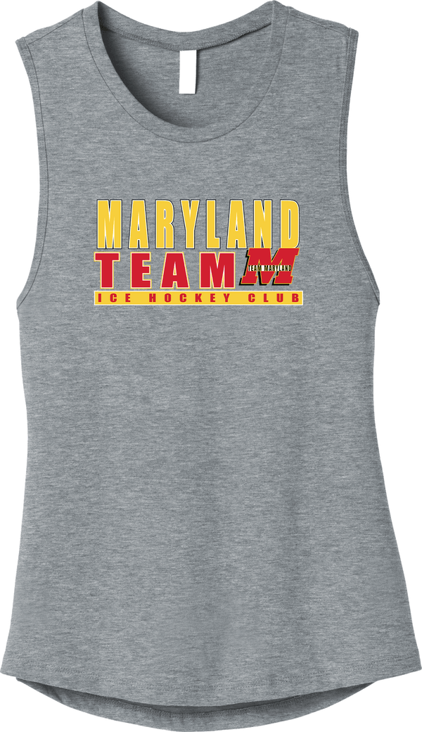 Team Maryland Womens Jersey Muscle Tank