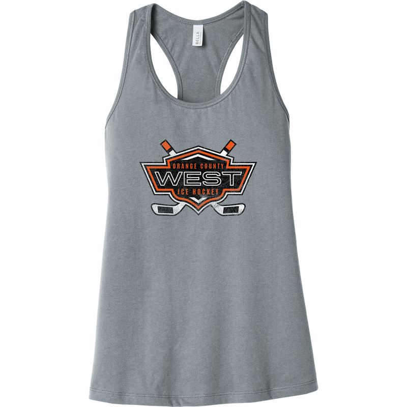 Orange County West Womens Jersey Racerback Tank