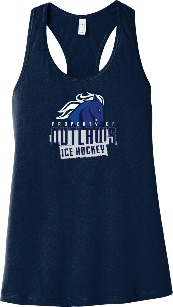 Brandywine Outlaws Womens Jersey Racerback Tank