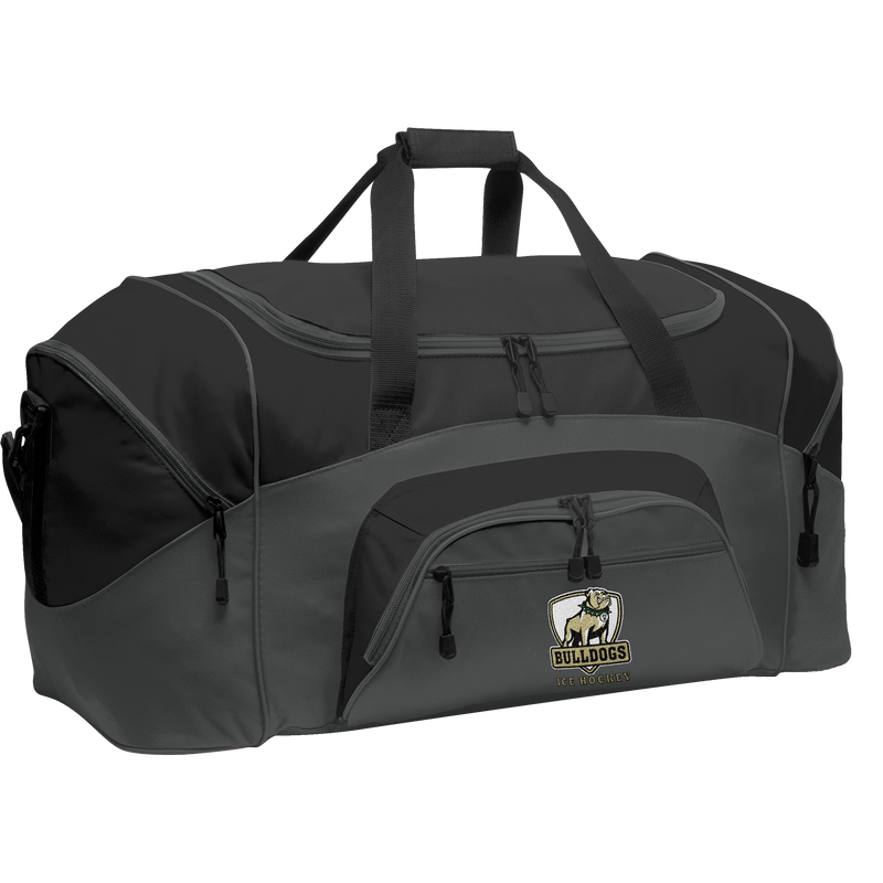 HVM Bulldogs Standard Colorblock Sport Duffel