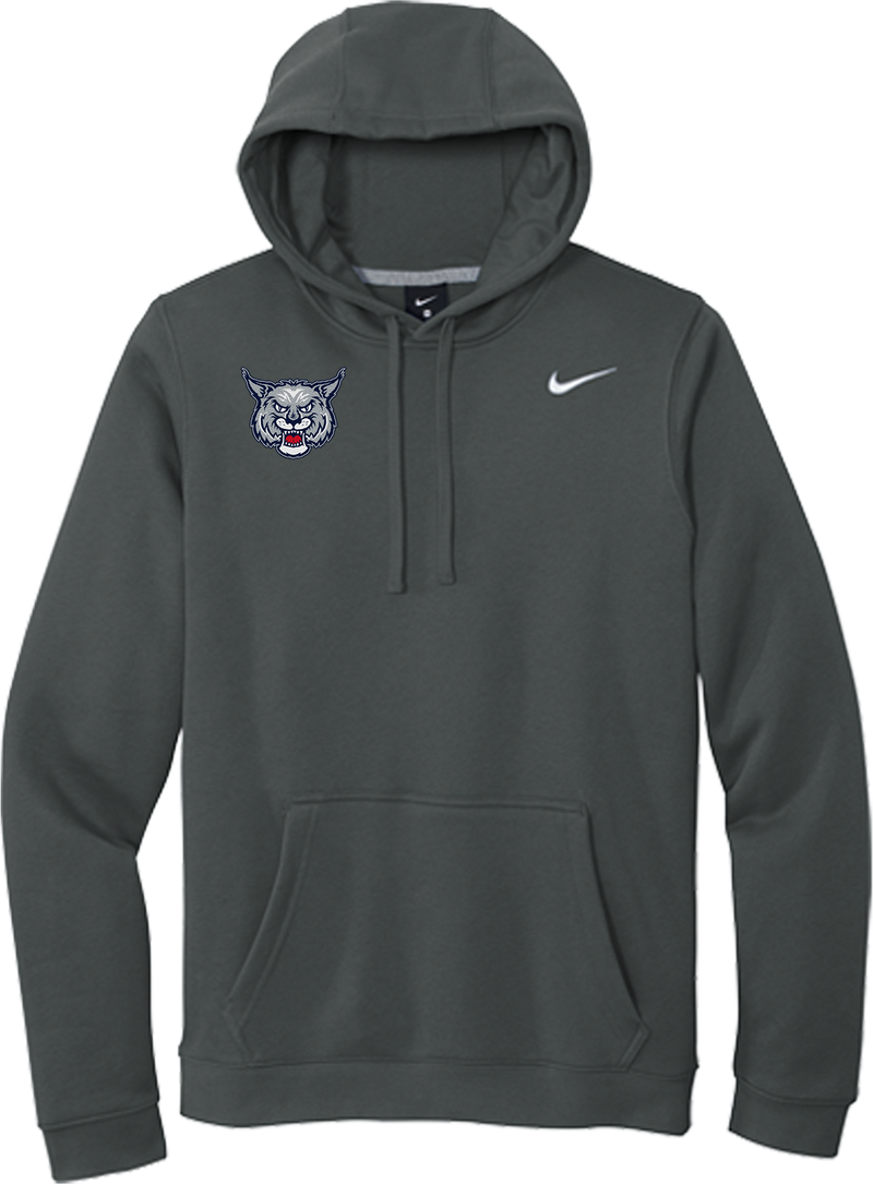 CT Bobcats Nike Club Fleece Pullover Hoodie