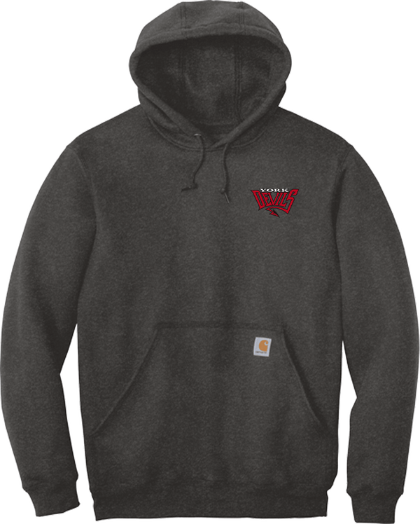 York Devils Carhartt Midweight Hooded Sweatshirt