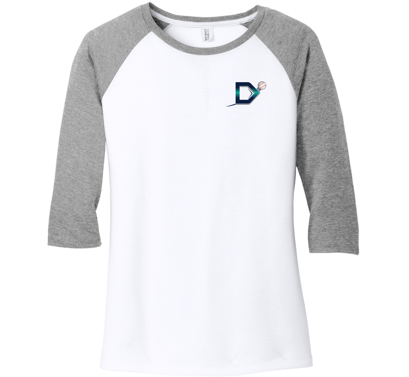 Going Yard Women’s Perfect Tri 3/4-Sleeve Raglan