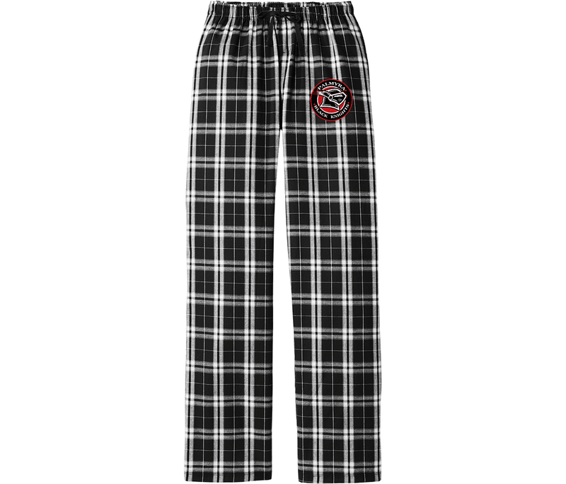 Palmyra Black Knights Women's Flannel Plaid Pant