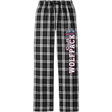 CT Wolfpack South Women's Flannel Plaid Pant