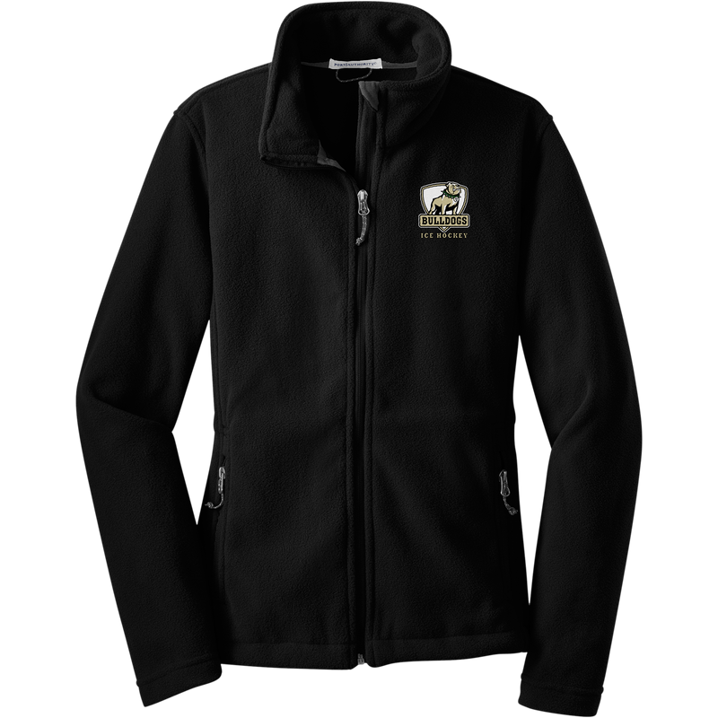 HVM Bulldogs Ladies Value Fleece Jacket