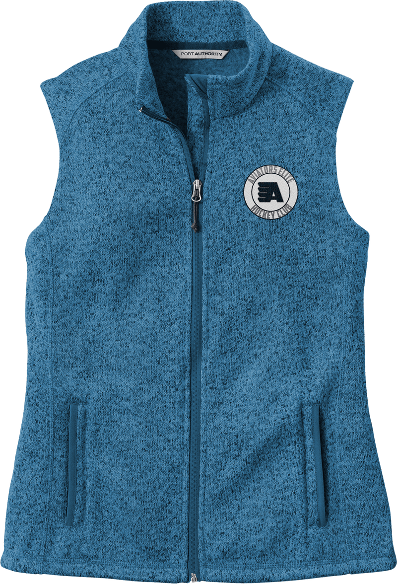 Aspen Aviators Ladies Sweater Fleece Vest