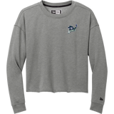 Kensington Valley Rebels New Era Ladies Tri-Blend Fleece Crop Crew