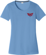 York Devils Ladies PosiCharge Competitor Cotton Touch Scoop Neck Tee