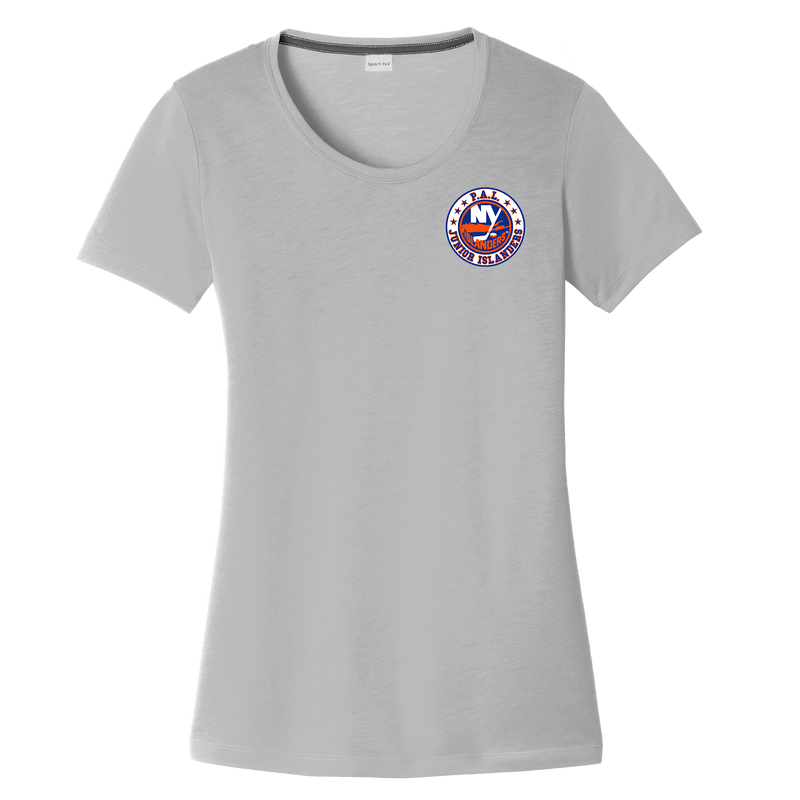 PAL Jr. Islanders Ladies PosiCharge Competitor Cotton Touch Scoop Neck Tee