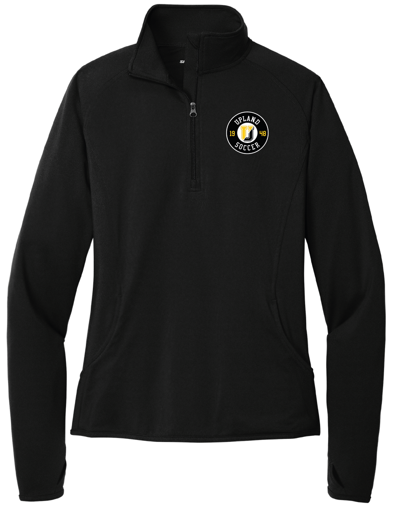 Upland Soccer Ladies Sport-Wick Stretch 1/4-Zip Pullover