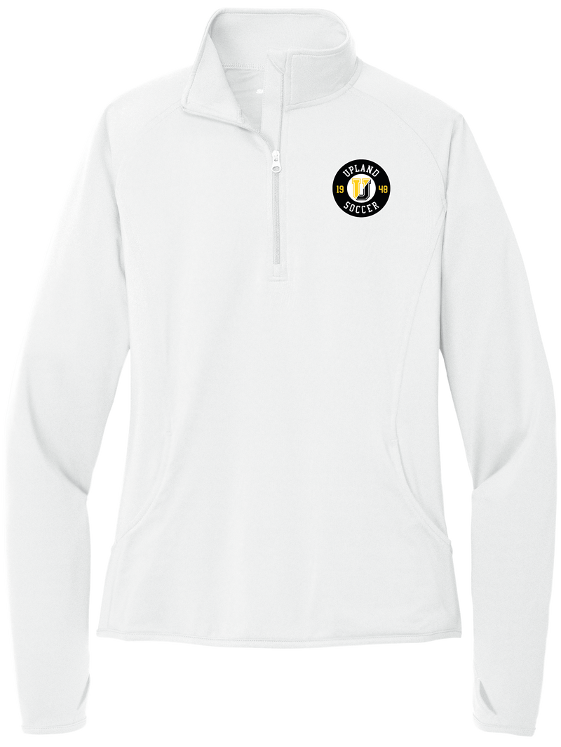 Upland Soccer Ladies Sport-Wick Stretch 1/4-Zip Pullover