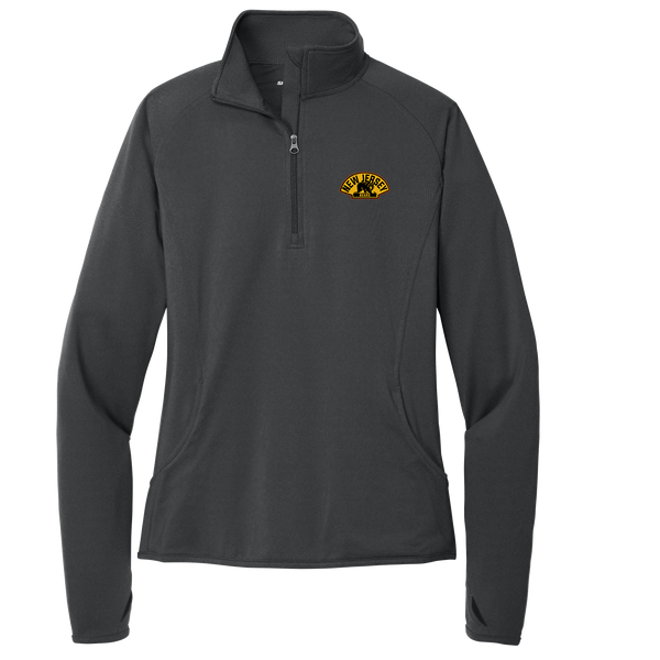 NJ Bears Ladies Sport-Wick Stretch 1/4-Zip Pullover