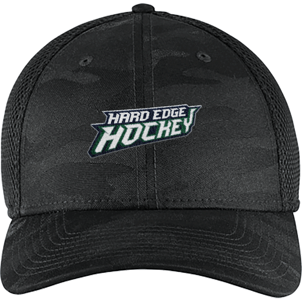 Hard Edge Hockey New Era Tonal Camo Stretch Tech Mesh Cap