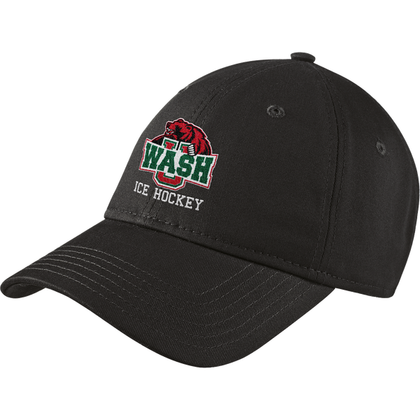 Wash U New Era Adjustable Unstructured Cap