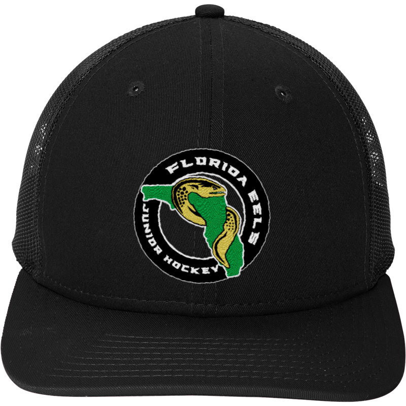 Florida Eels New Era Snapback Low Profile Trucker Cap