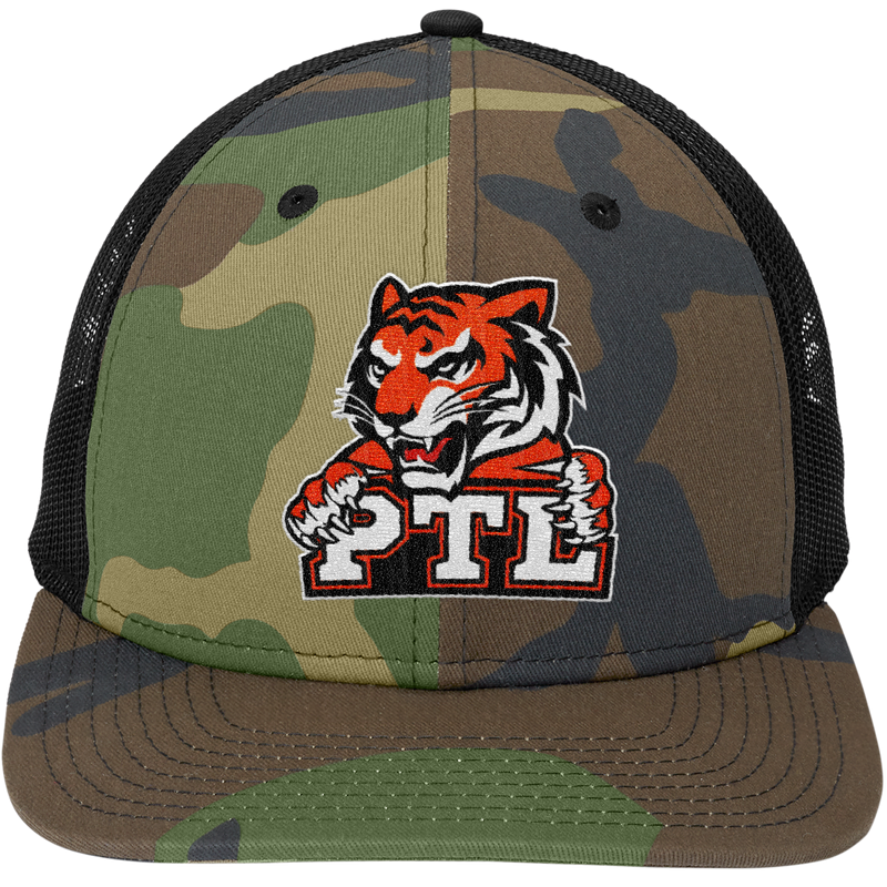 Princeton Tiger Lilies New Era Snapback Low Profile Trucker Cap