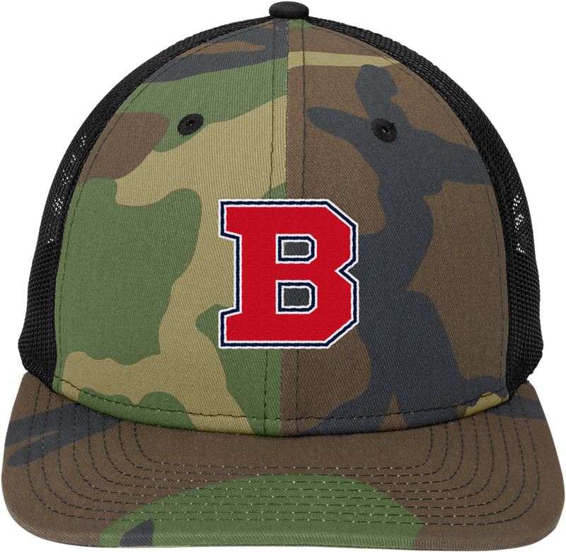 CT Bobcats New Era Snapback Low Profile Trucker Cap