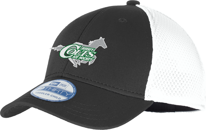 NJ Colts New Era Youth Stretch Mesh Cap