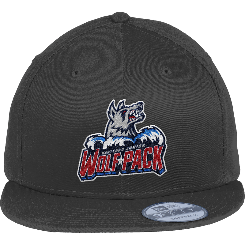 Hartford Jr. Wolfpack New Era Flat Bill Snapback Cap