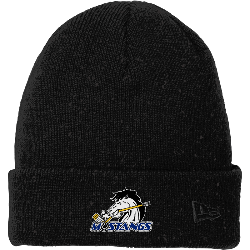 Mid-State Mustangs New Era Speckled Beanie