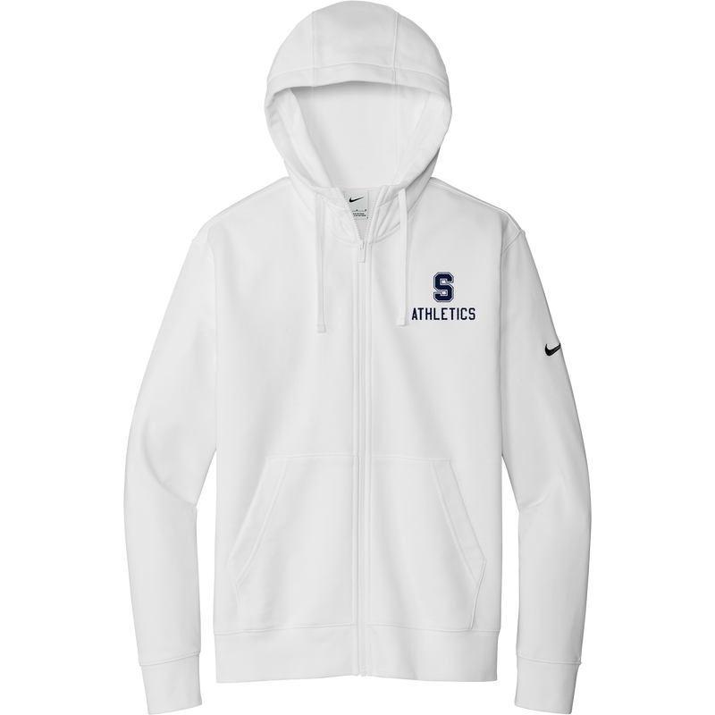 Midd South Athletics Nike Club Fleece Sleeve Swoosh Full-Zip Hoodie