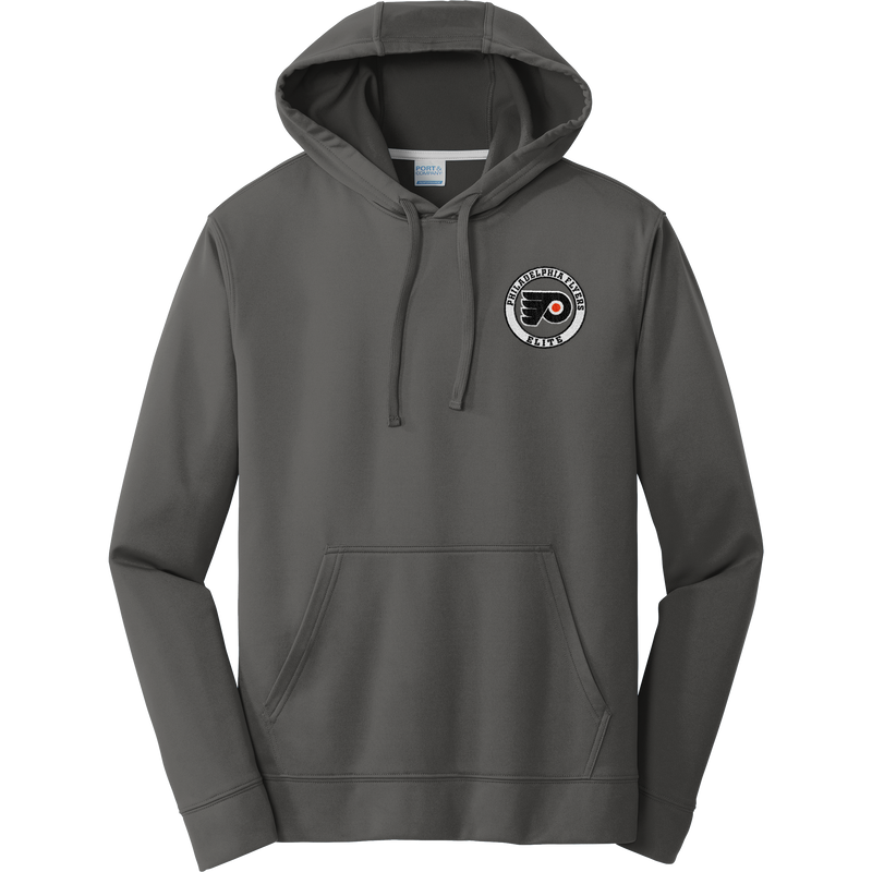 Philadelphia Flyers Elite Performance Fleece Pullover Hooded Sweatshirt