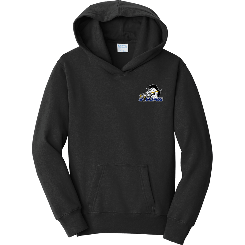 Mid-State Mustangs Youth Fan Favorite Fleece Pullover Hooded Sweatshirt