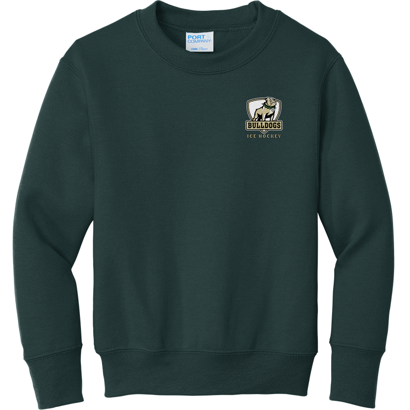 HVM Bulldogs Youth Core Fleece Crewneck Sweatshirt