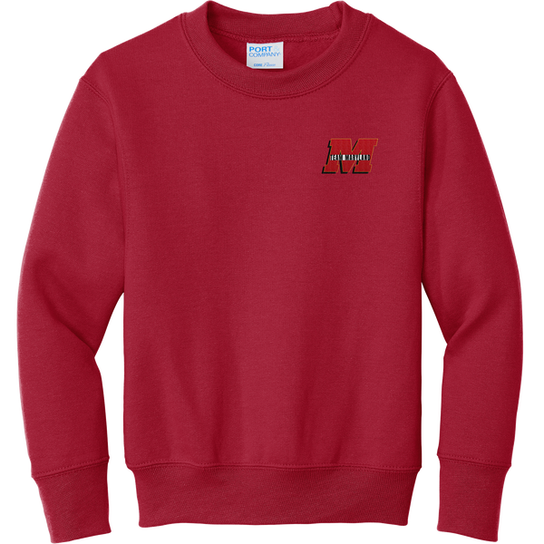 Team Maryland Youth Core Fleece Crewneck Sweatshirt