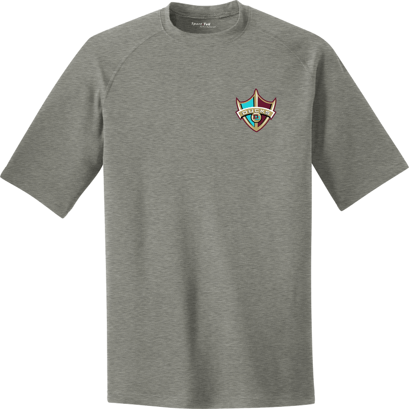 Delaware Ducks PosiCharge Tri-Blend Wicking Raglan Tee