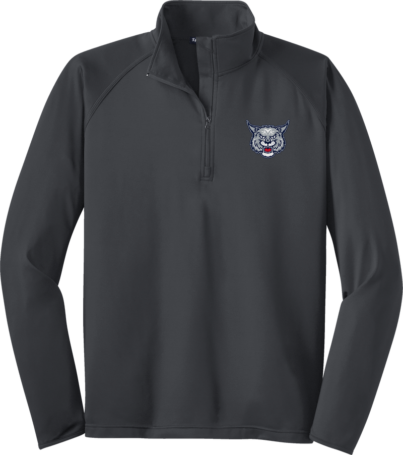 CT Bobcats Sport-Wick Stretch 1/4-Zip Pullover