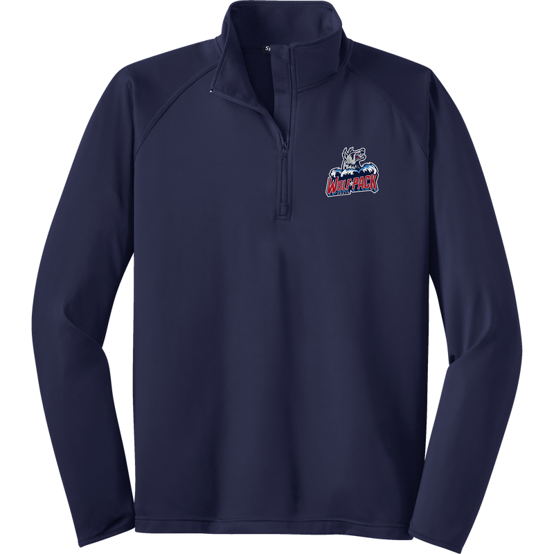 CT Wolfpack South Sport-Wick Stretch 1/4-Zip Pullover