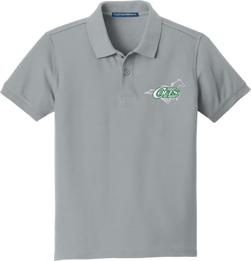 NJ Colts Youth Core Classic Pique Polo