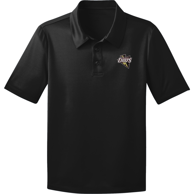 Mercer Chiefs Youth Silk Touch Performance Polo