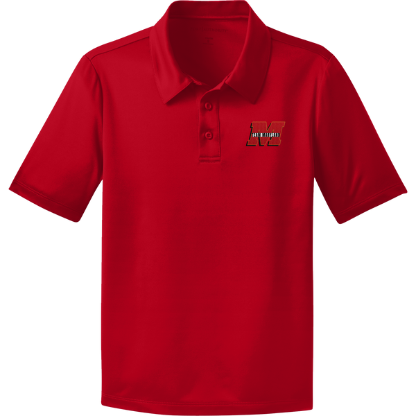 Team Maryland Youth Silk Touch Performance Polo