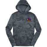 Youngstown Phantoms Youth Sport-Wick CamoHex Fleece Hooded Pullover